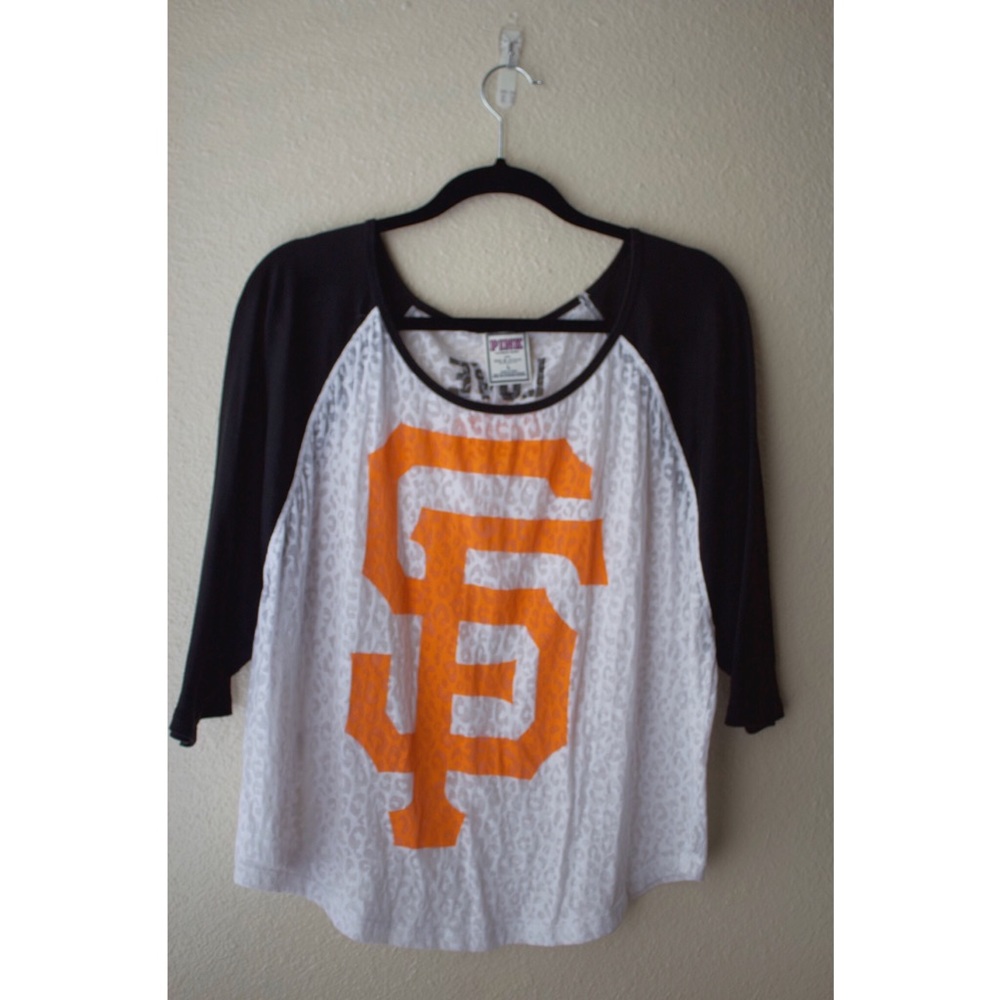 Victoria’s Secret PINK SF Giants Raglan Tee